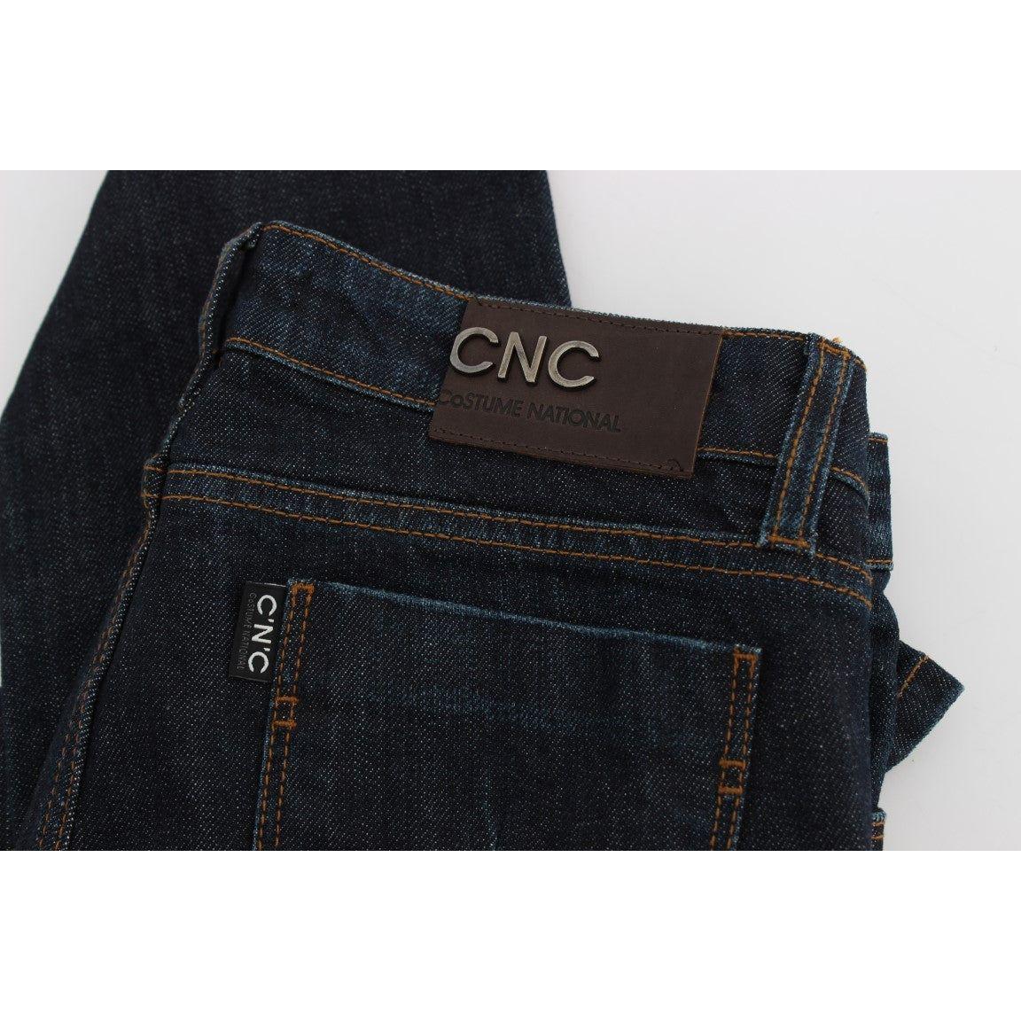 Costume National Chic Slim Fit Skinny Designer Jeans Costume National Light Gray