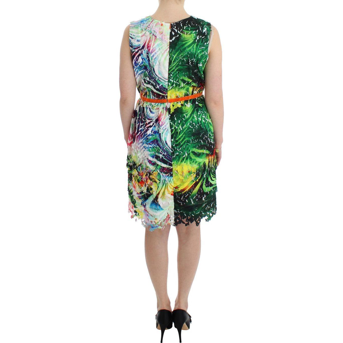 Lanre Da Silva Ajayi Multicolor Sheath Dress - Artful Elegance Lanre Da Silva Ajayi Rosy Brown