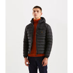 Refrigiwear Sleek Hooded Down Jacket with Pockets
