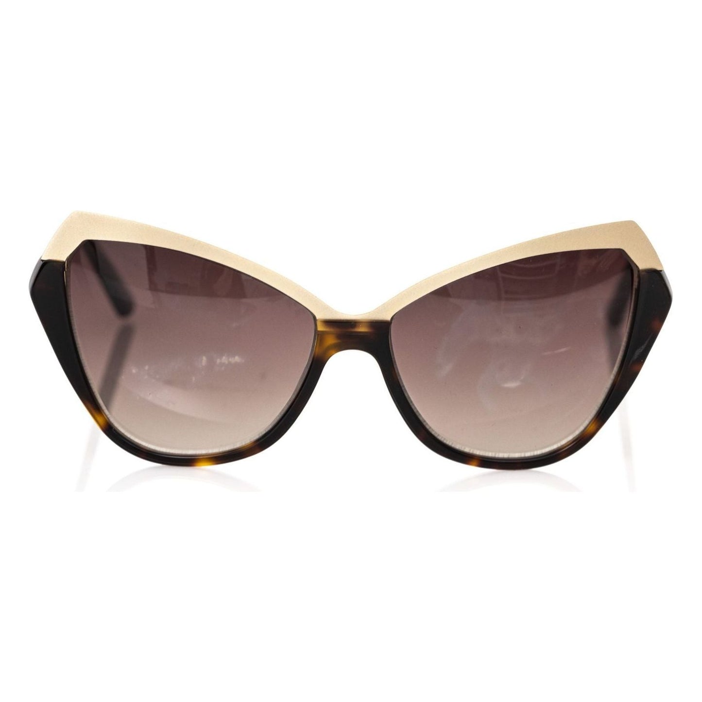 Frankie Morello Black Acetate Women's Sunglass Frankie Morello Dim Gray