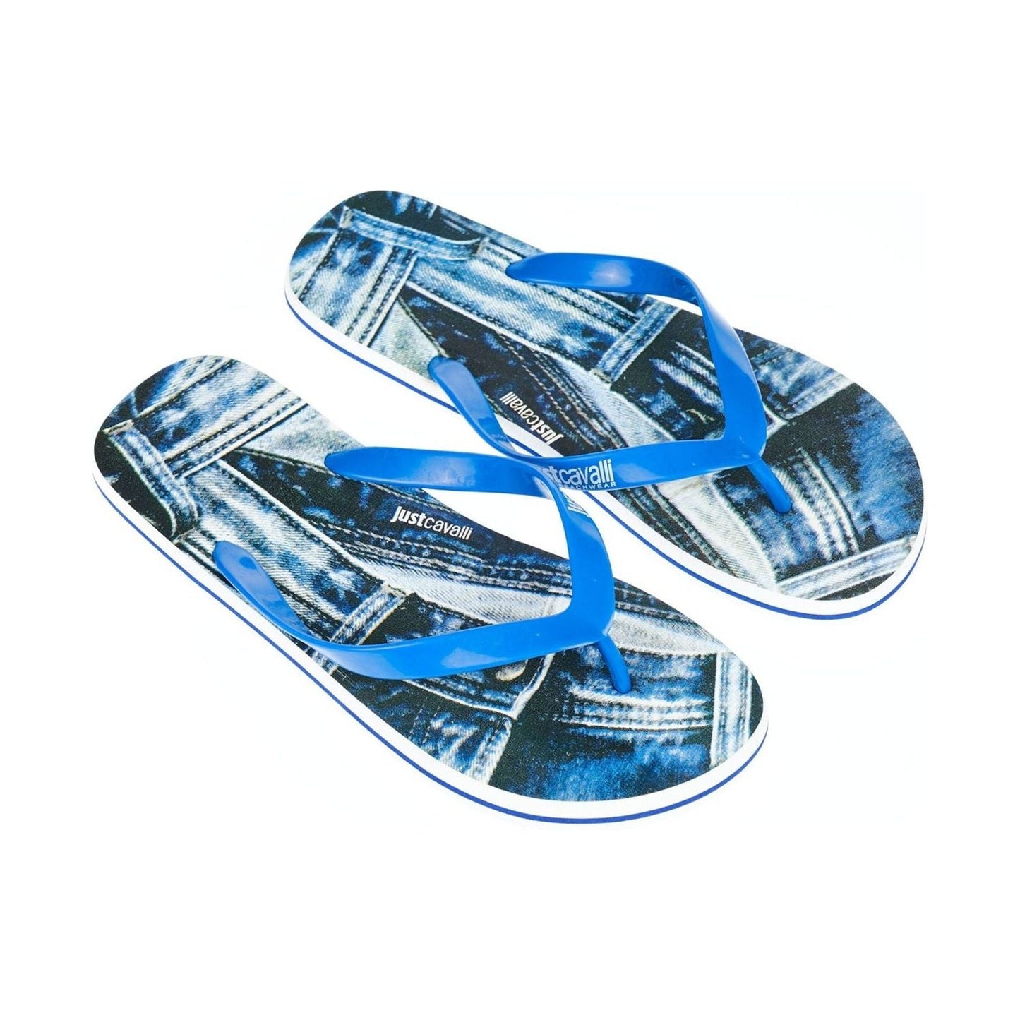 Just Cavalli Beachwear Infradito e Ciabatte Infradito e Ciabatte Just Cavalli Beachwear Steel Blue