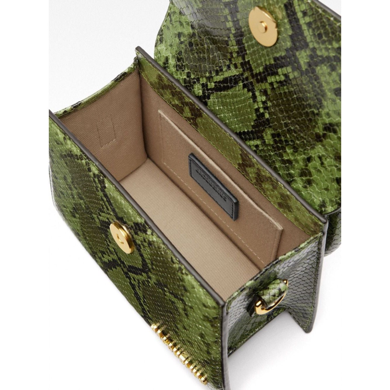 Jacquemus Le Chiquito Mini Snakeskin Bag Handbag