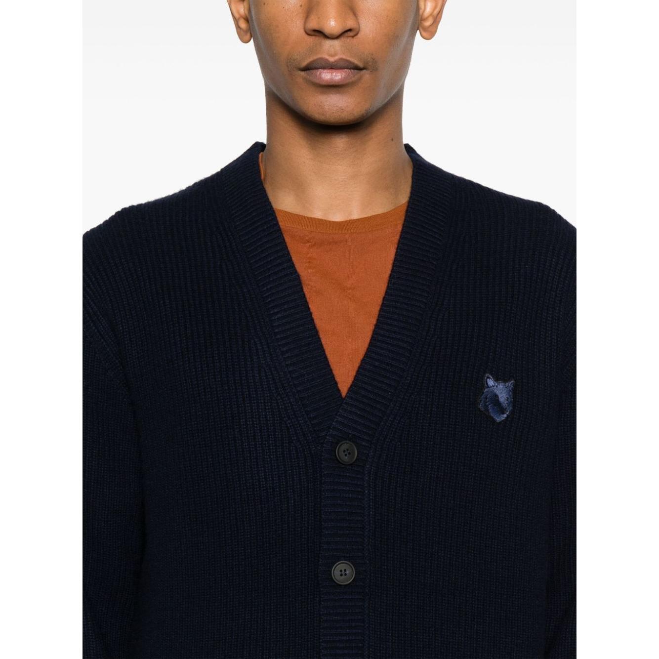 Maison Kitsuné MAISON KITSUNE' Sweaters Blue NM00501KT1093P476