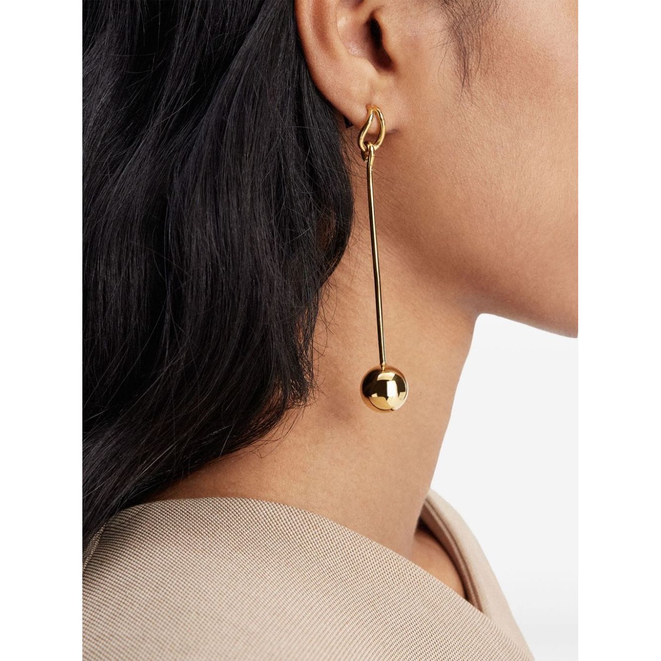 JACQUEMUS Bijoux Golden Jewellery JACQUEMUS Black