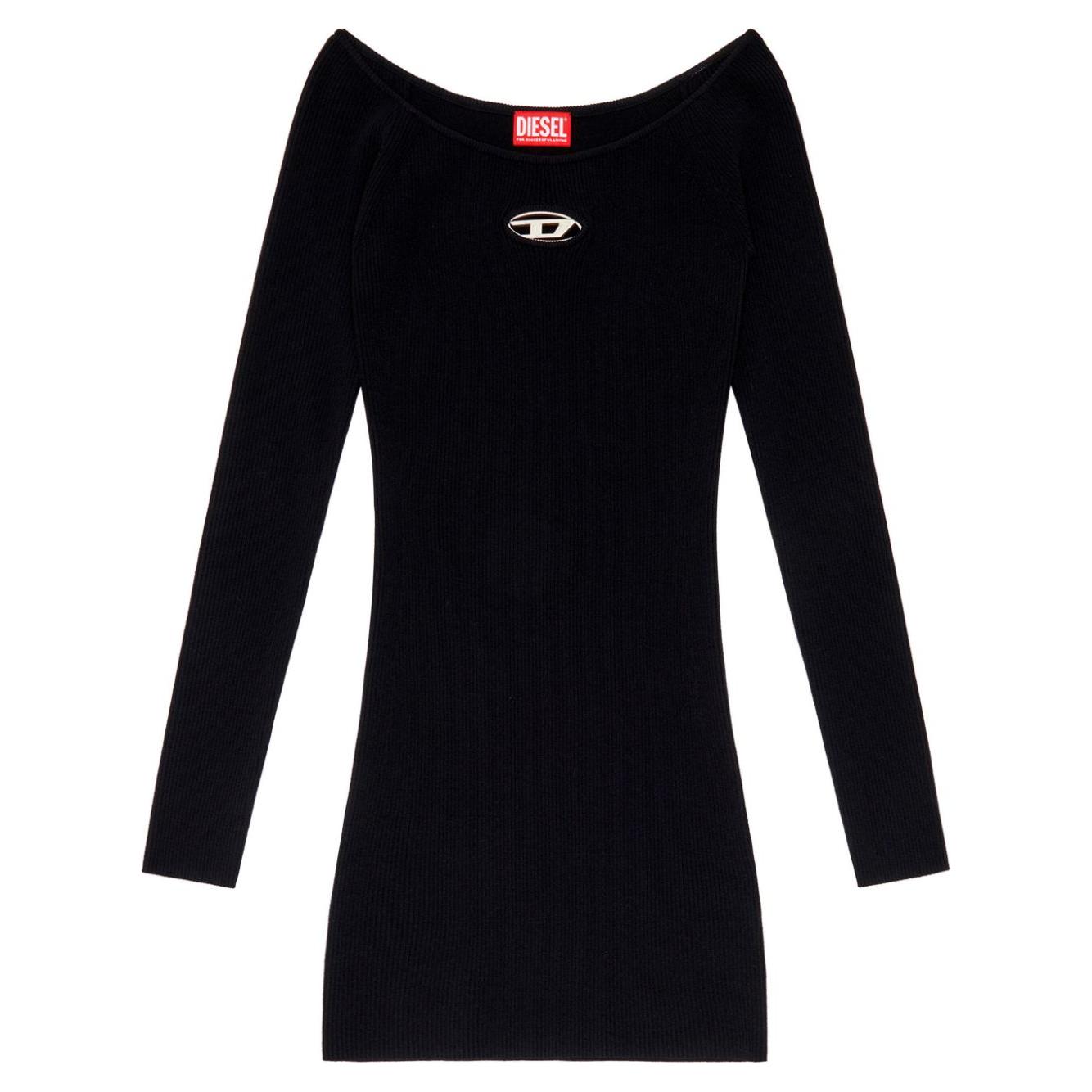 Diesel Diesel Dresses Black A141880DLAX9XX-P25 LDin,Spring - Summer 2025,Women,Women > Clothing,Women > Clothing > Dresses,Yes Eu