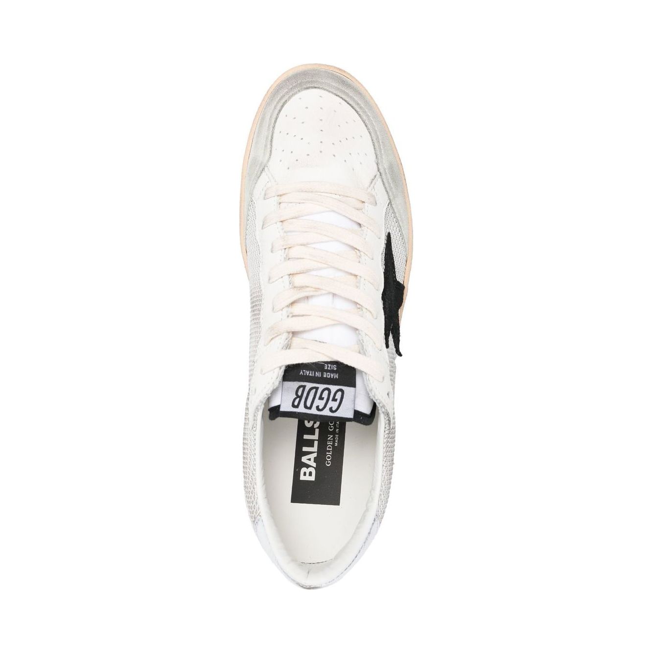 Golden Goose Sneakers Silver Sneakers Golden Goose Antique White