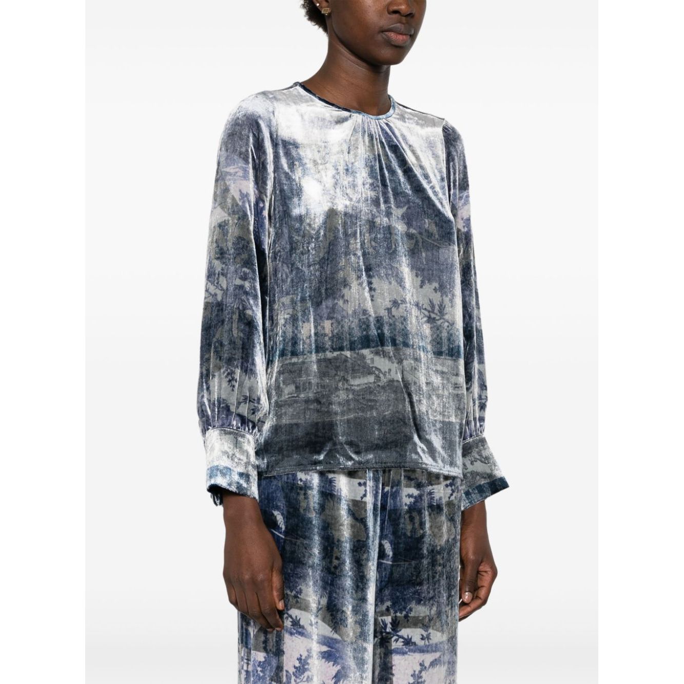 Pierre Louis Mascia Shirts Blue Shirts