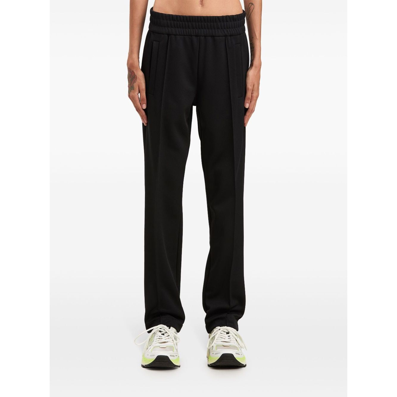 Palm Angels curved logo track pants Trousers