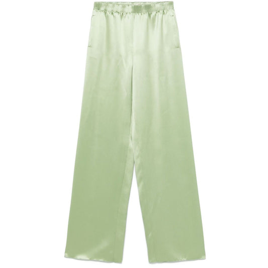 Valentino wide leg silk trousers Trousers