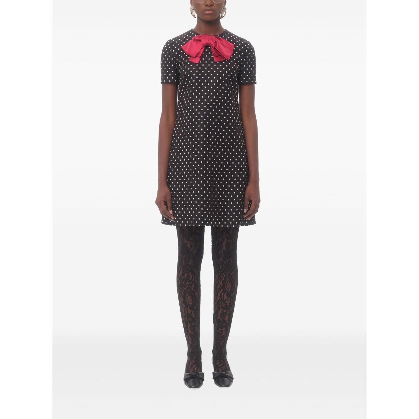 Valentino mini dress with bow Dresses Valentino Dark Slate Gray