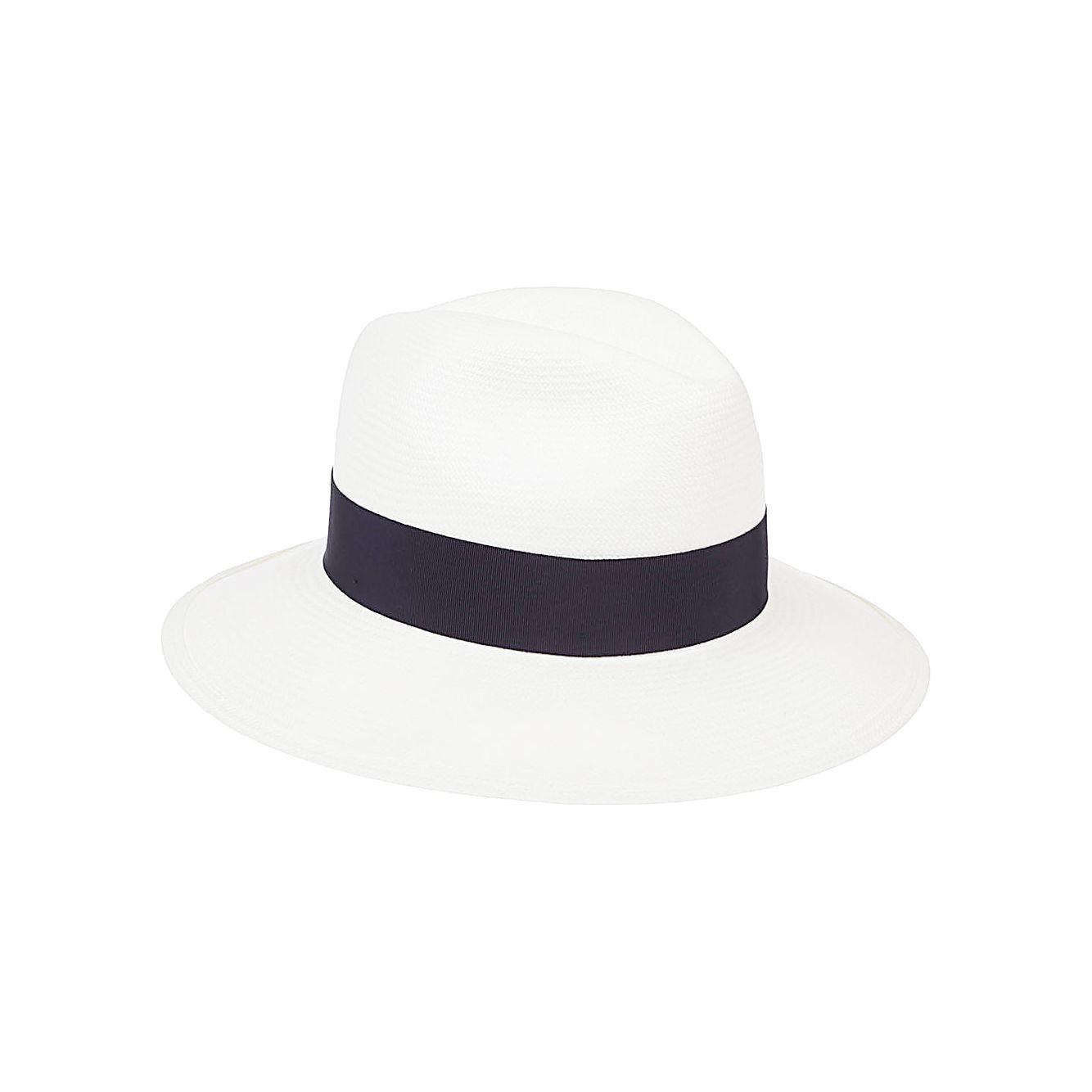 Borsalino Hats White Scarves Hats & Gloves Borsalino Dark Slate Gray