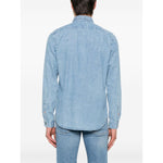 PS By Paul Smith Shirts Clear Blue M2R612PP22096LT-P25