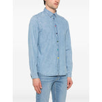 PS By Paul Smith Shirts Clear Blue M2R612PP22096LT-P25