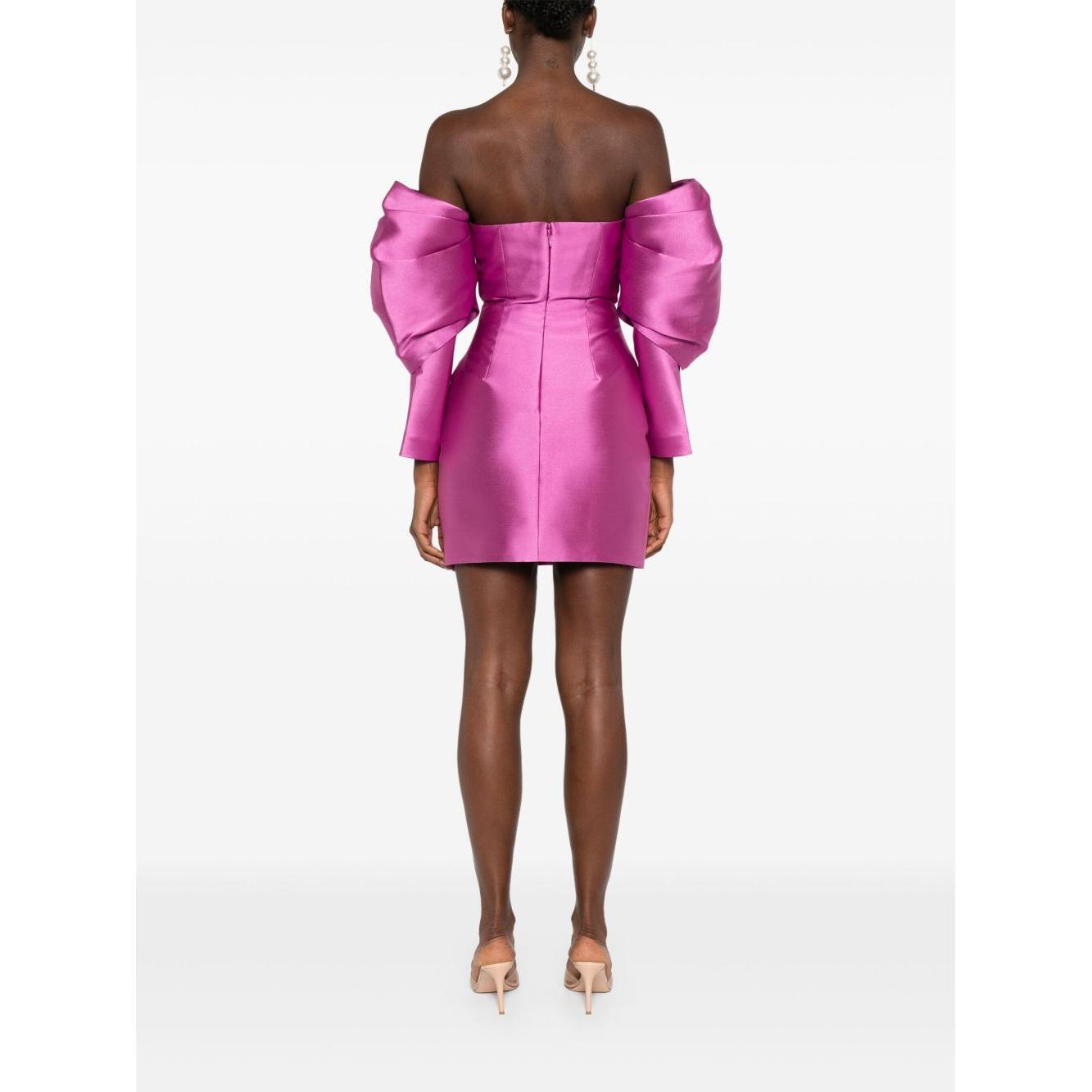 Solace London Dresses Fuchsia OS44002BERRYPINK-AI25