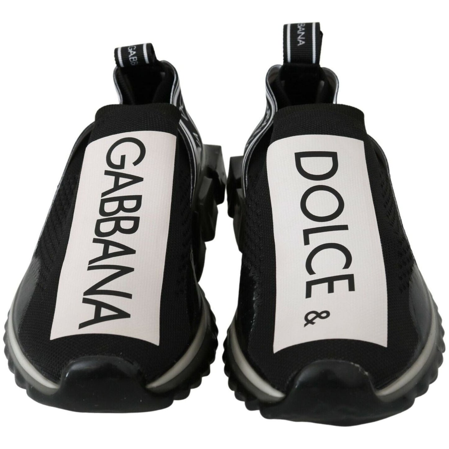 Dolce & Gabbana Dapper Black Casual Sport Sneakers Dolce & Gabbana Dark Slate Gray