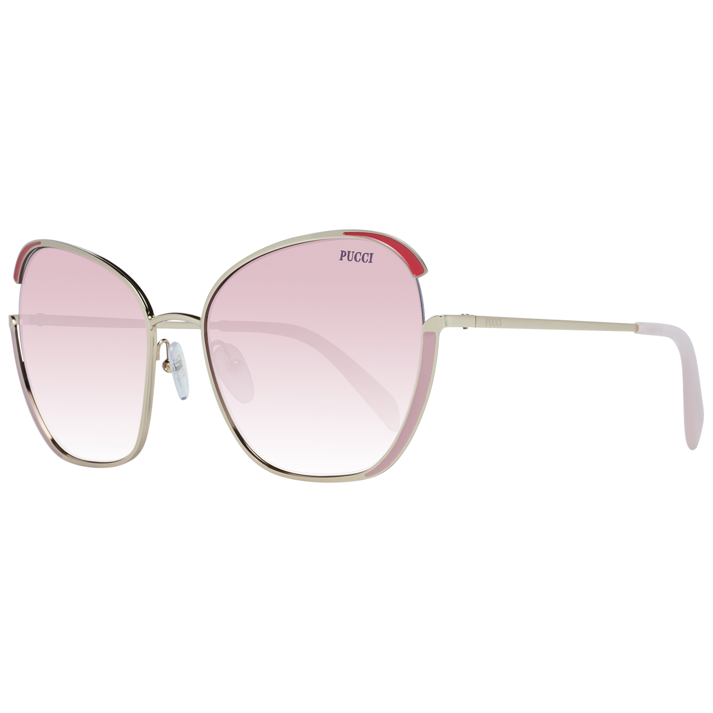 Emilio Pucci Gold Women Sunglasses Emilio Pucci Light Gray