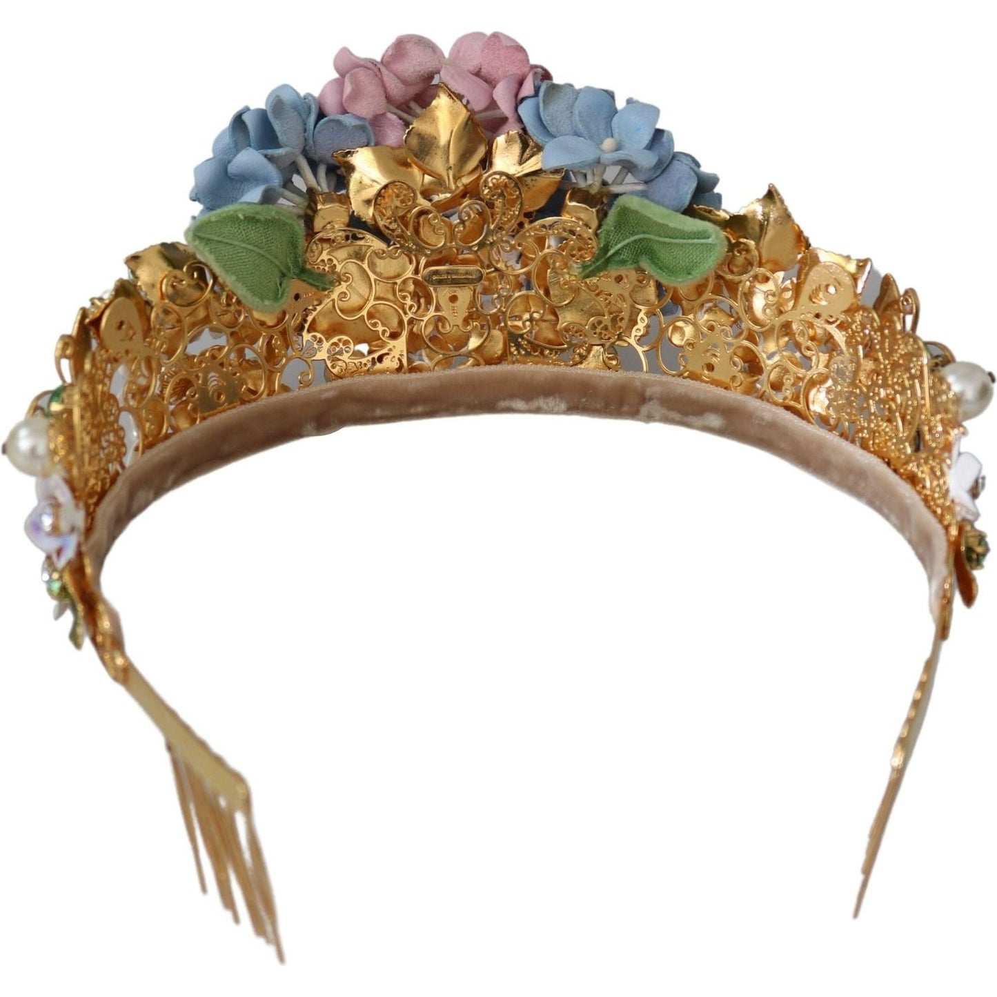 Dolce & Gabbana Exquisite Crystal Diadem Tiara Dolce & Gabbana Dim Gray