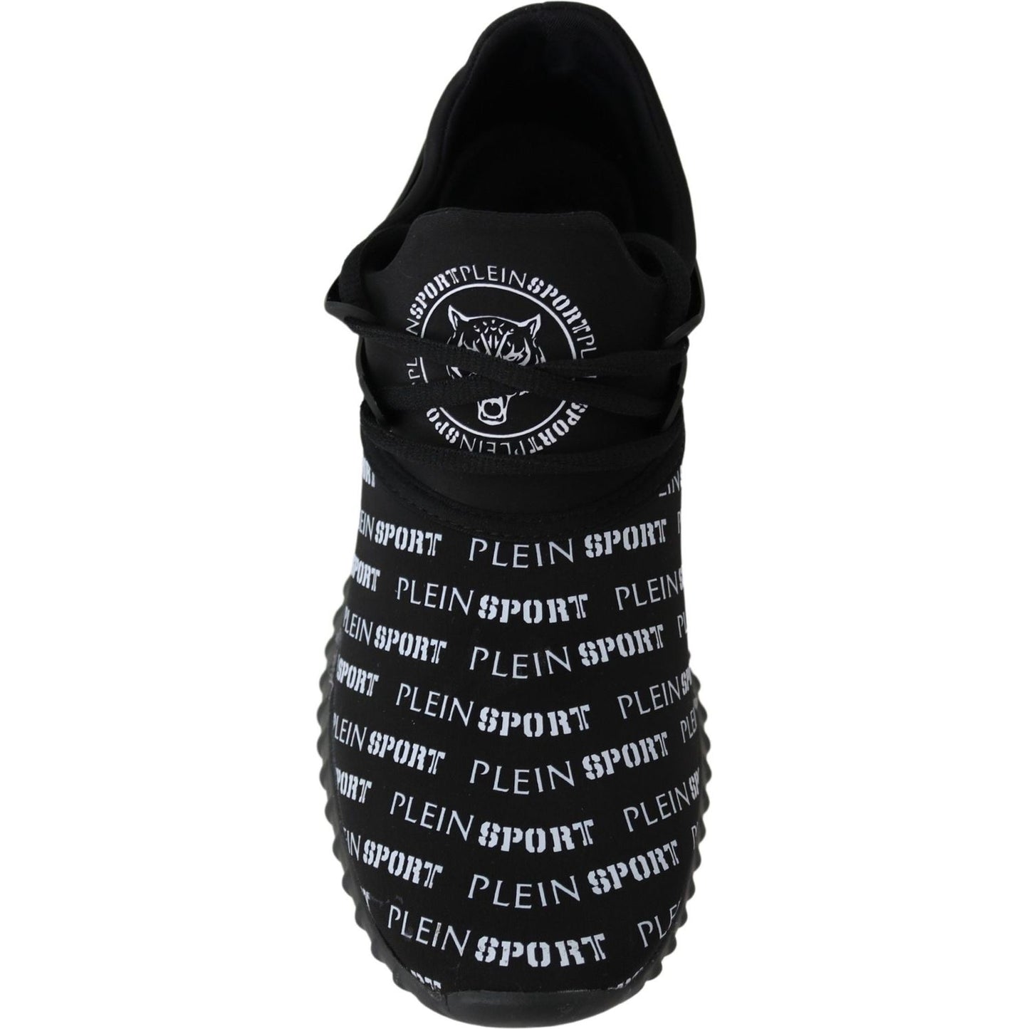 Plein Sport Chic Black Runner Henry Sport Sneakers MAN SNEAKERS Plein Sport Black