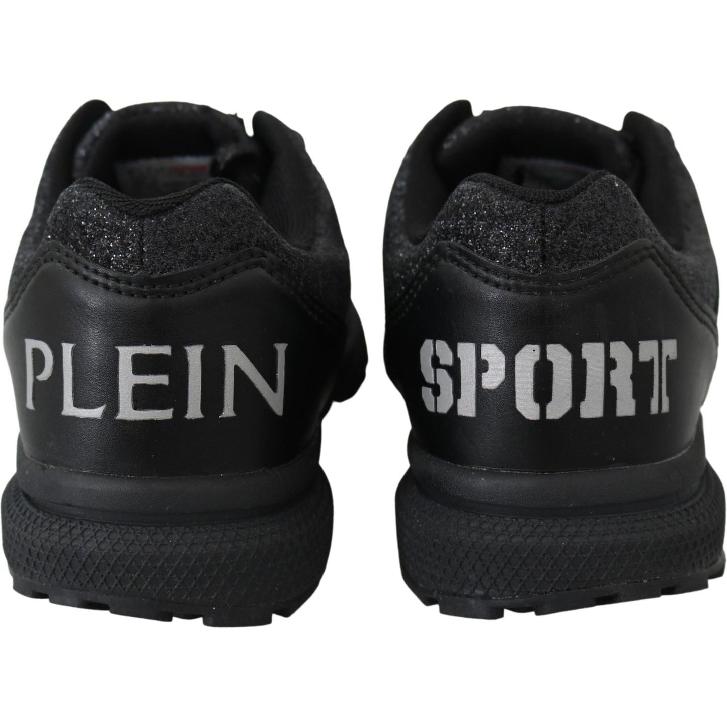 Plein Sport Elegant Black Runner Jasmines Sport Shoes Plein Sport Black