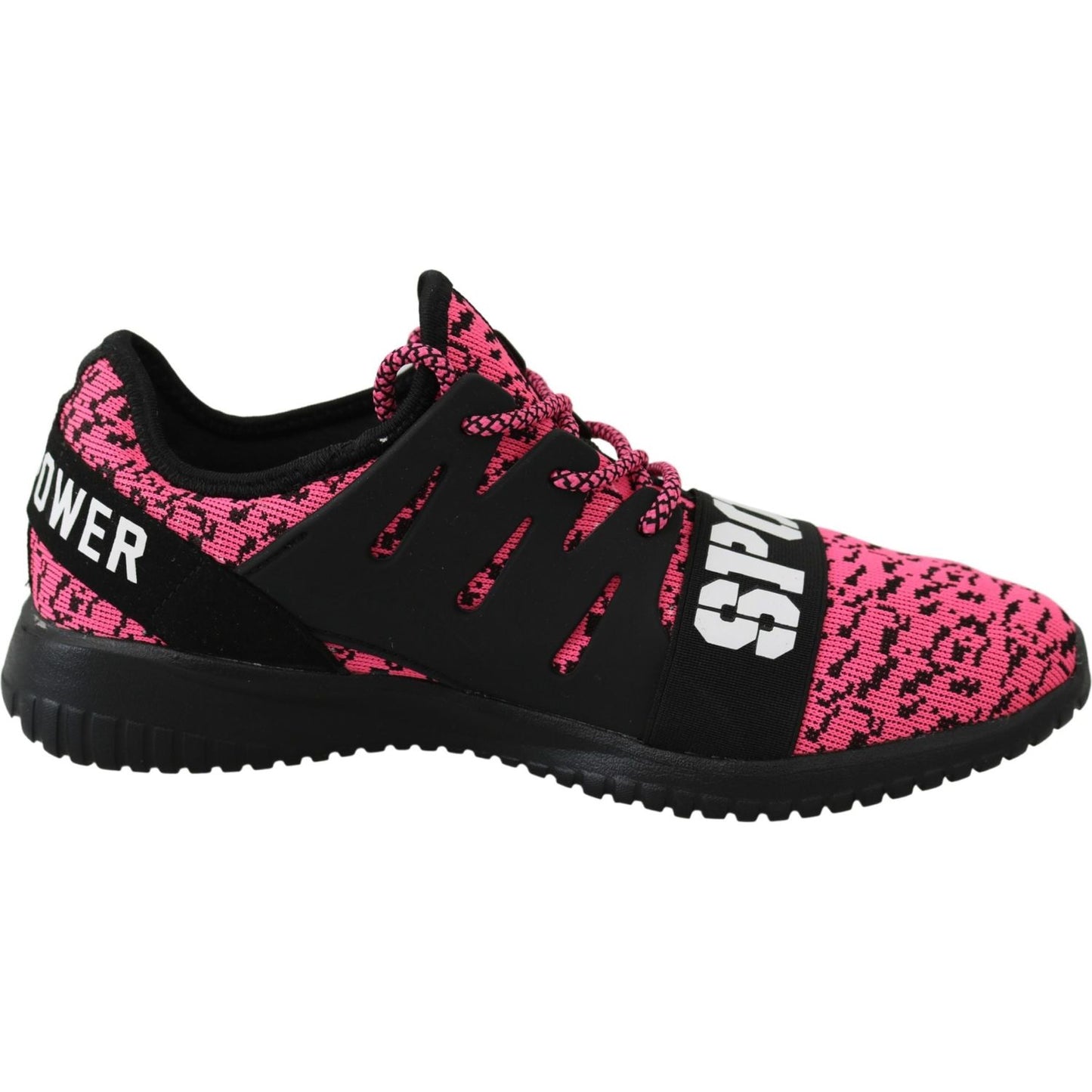 Plein Sport Chic Pink Blush Athletic Sneakers Plein Sport Pale Violet Red