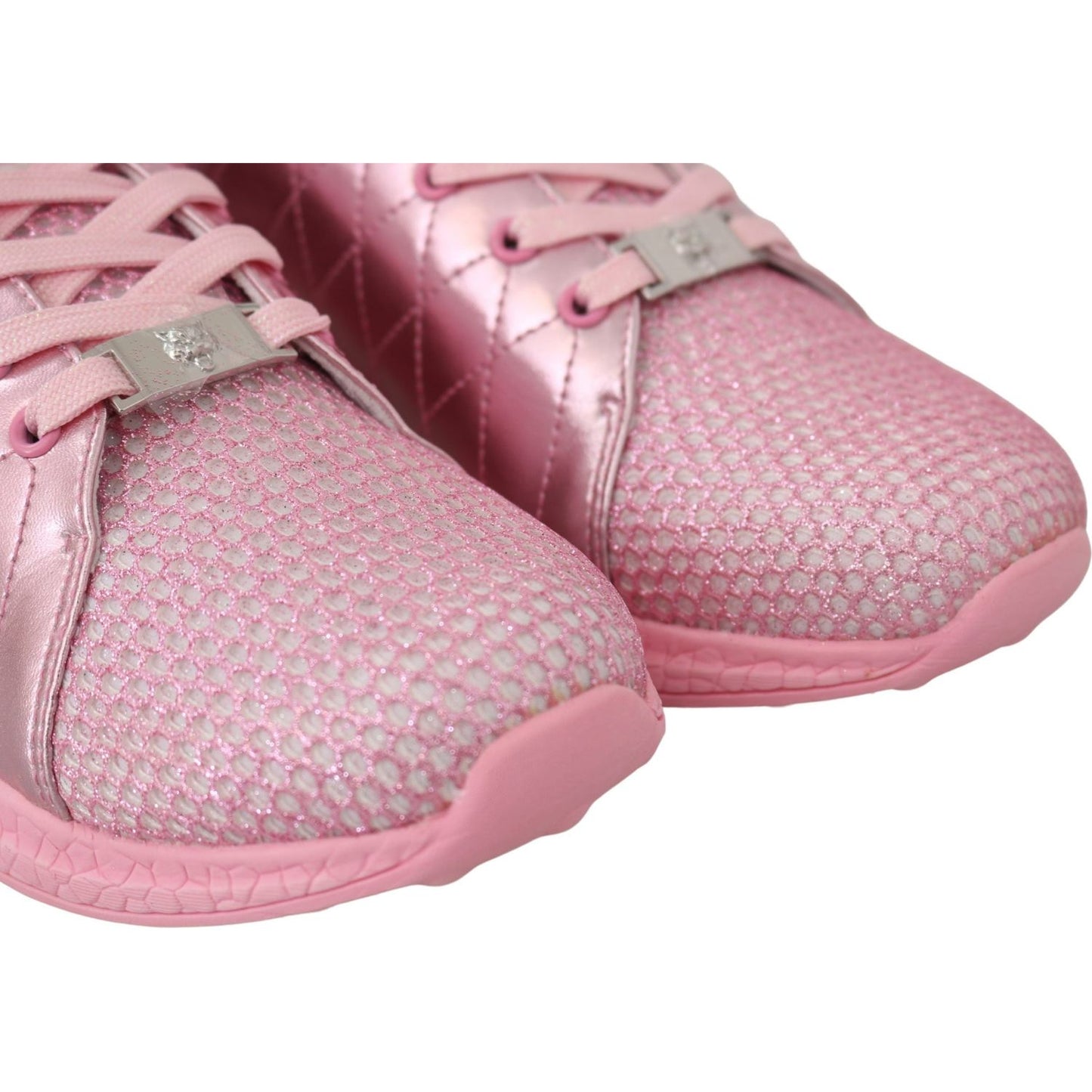 Plein Sport Chic Pink Blush Runner Gisella Sneakers Plein Sport Rosy Brown