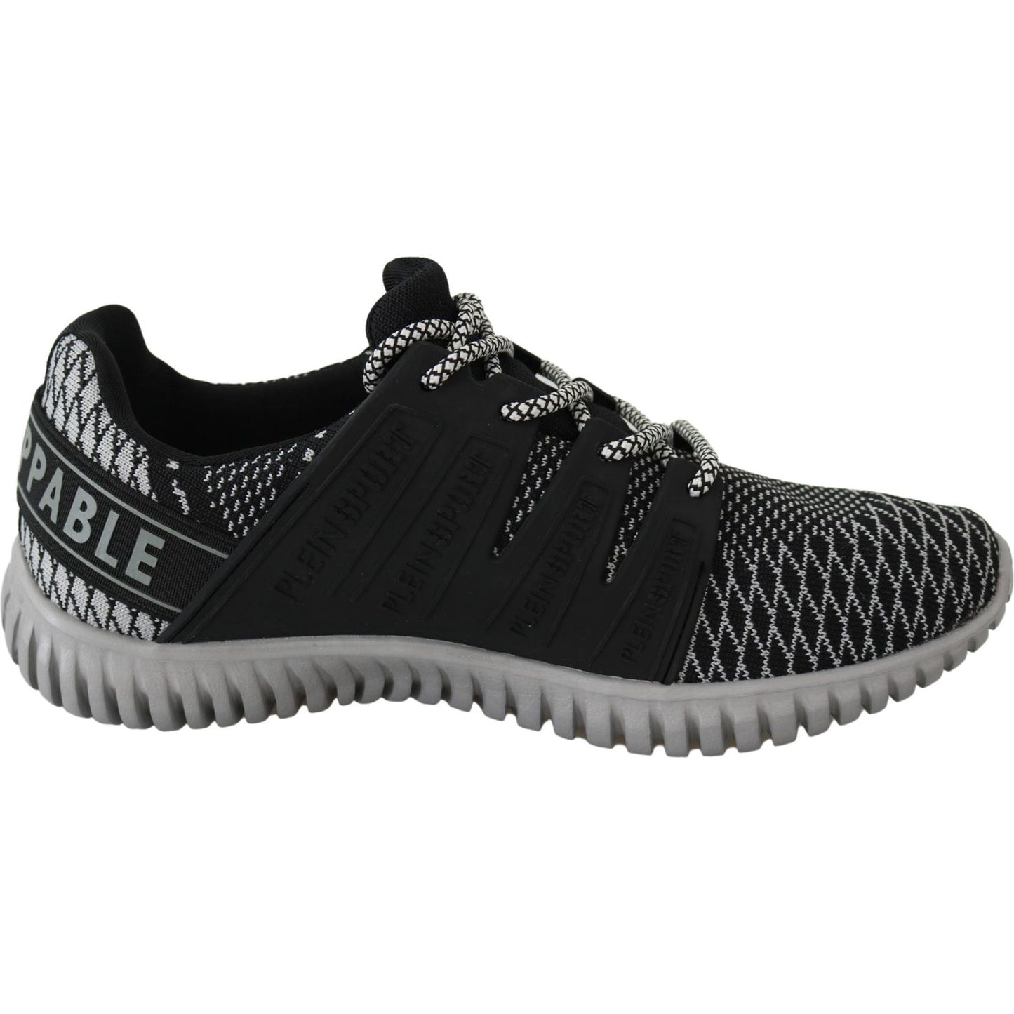Plein Sport Exclusive Runner Mason Sneakers - Jet Black Plein Sport Black