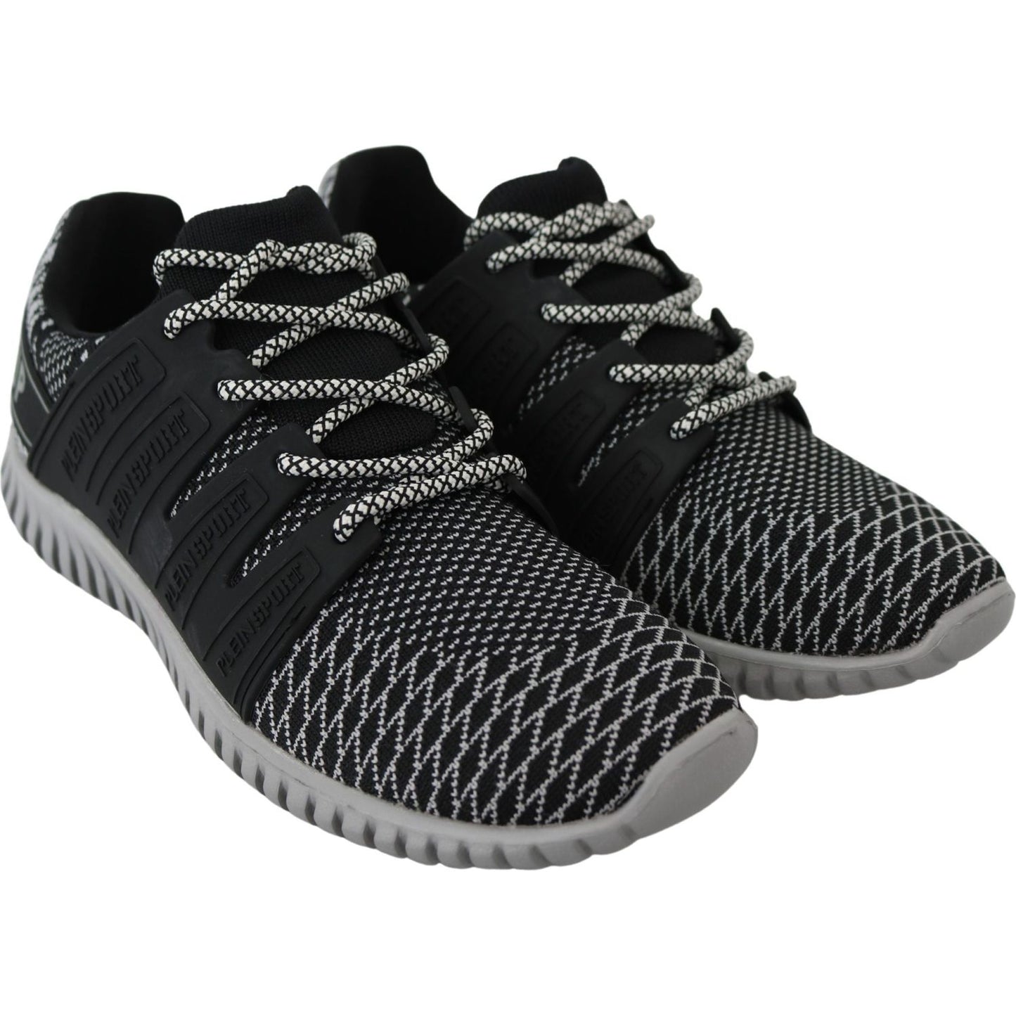 Plein Sport Exclusive Runner Mason Sneakers - Jet Black Plein Sport Black