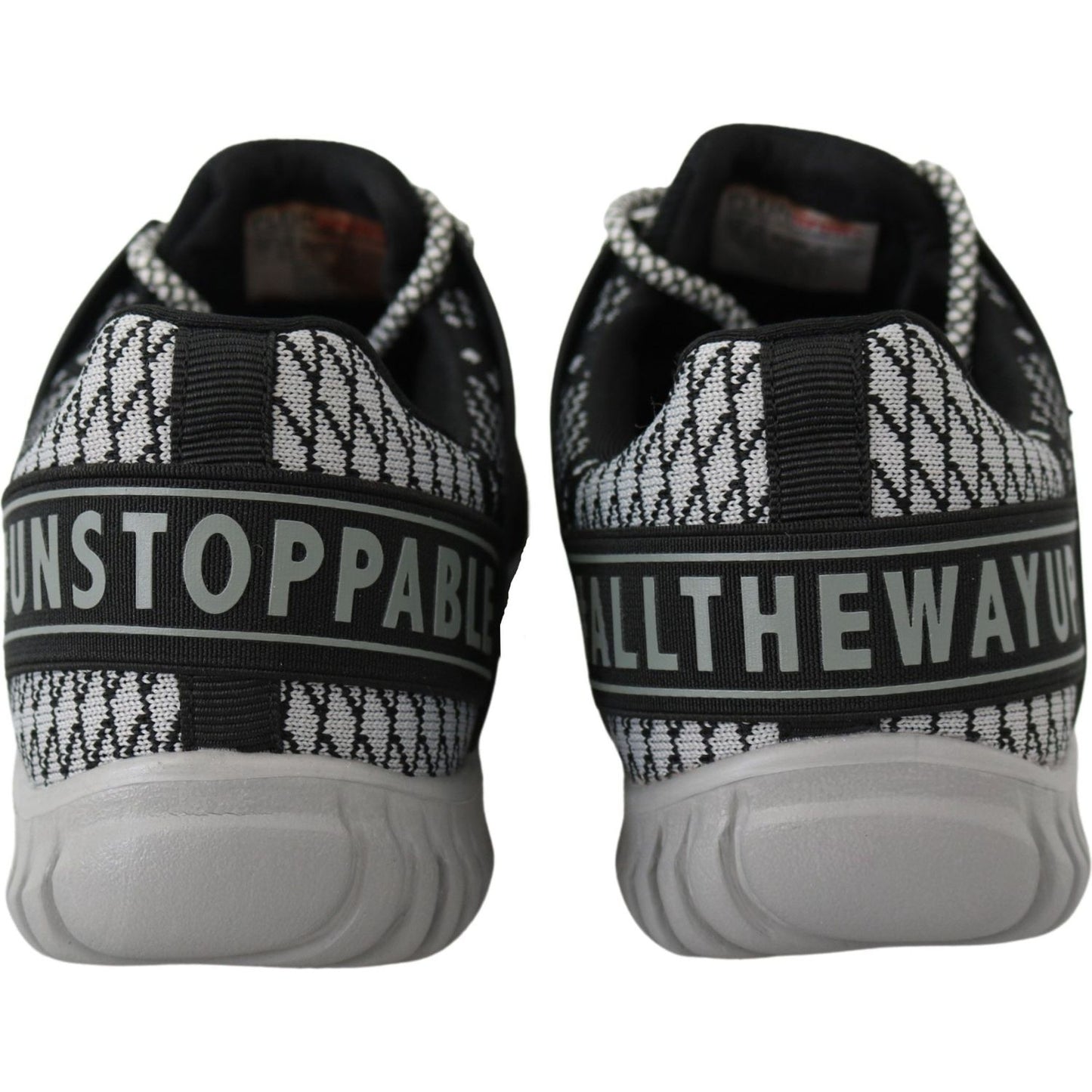 Plein Sport Exclusive Runner Mason Sneakers - Jet Black Plein Sport Dark Slate Gray