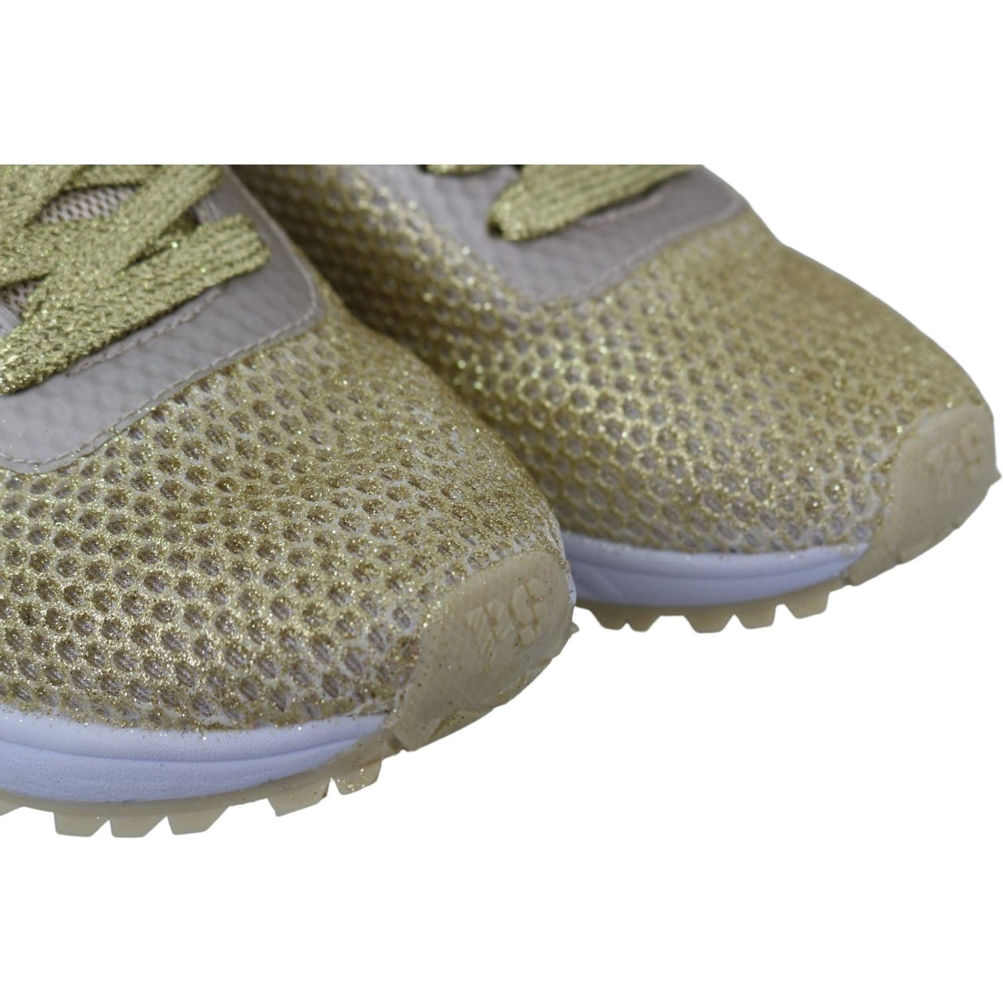 Plein Sport Exquisite Gold Polyester Sport Sneakers Plein Sport Slate Gray