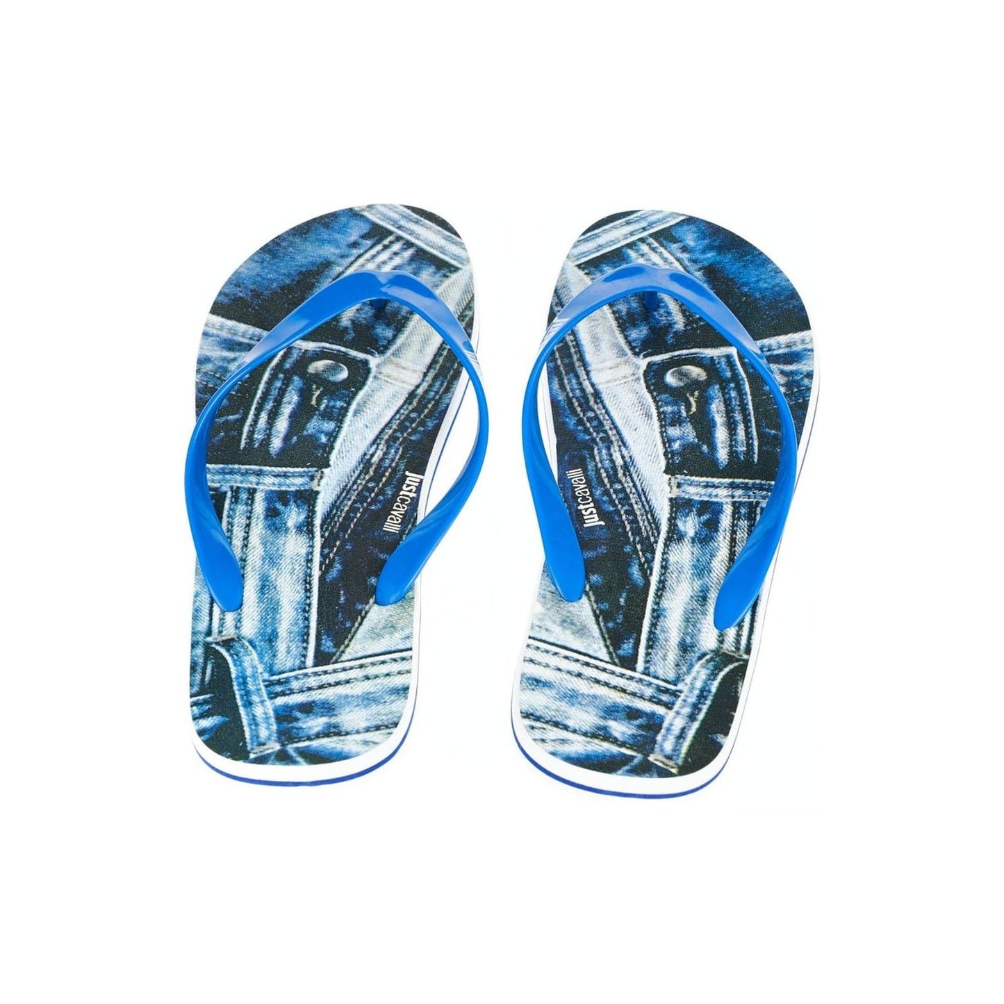Just Cavalli Beachwear Infradito e Ciabatte Infradito e Ciabatte Just Cavalli Beachwear Dark Slate Blue