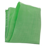 Versace Elegant Apple Green Linen Scarf Versace Medium Sea Green