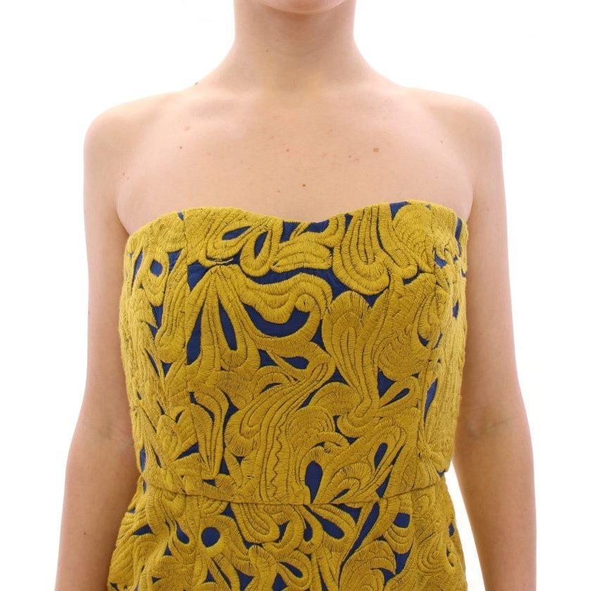 Sachin & Babi Exquisite Strapless Summer Dress Sachin & Babi Dark Khaki