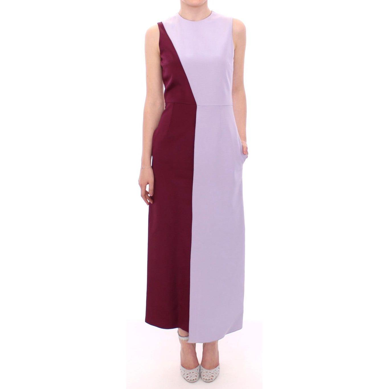 Barbara Casasola Elegant Long Silk Gown in Lavender Barbara Casasola Thistle