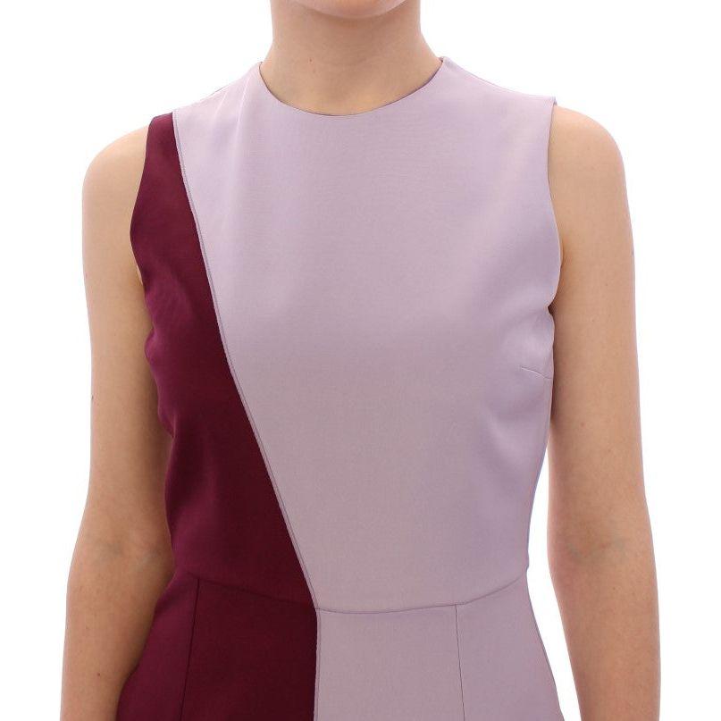 Barbara Casasola Elegant Long Silk Gown in Lavender Barbara Casasola Rosy Brown