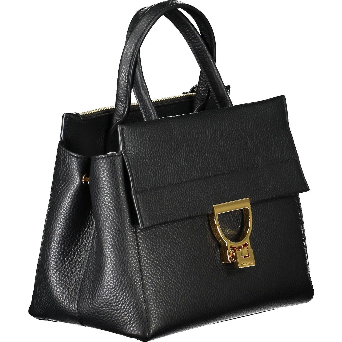 Coccinelle Black Leather Women Handbag Coccinelle Dark Slate Gray