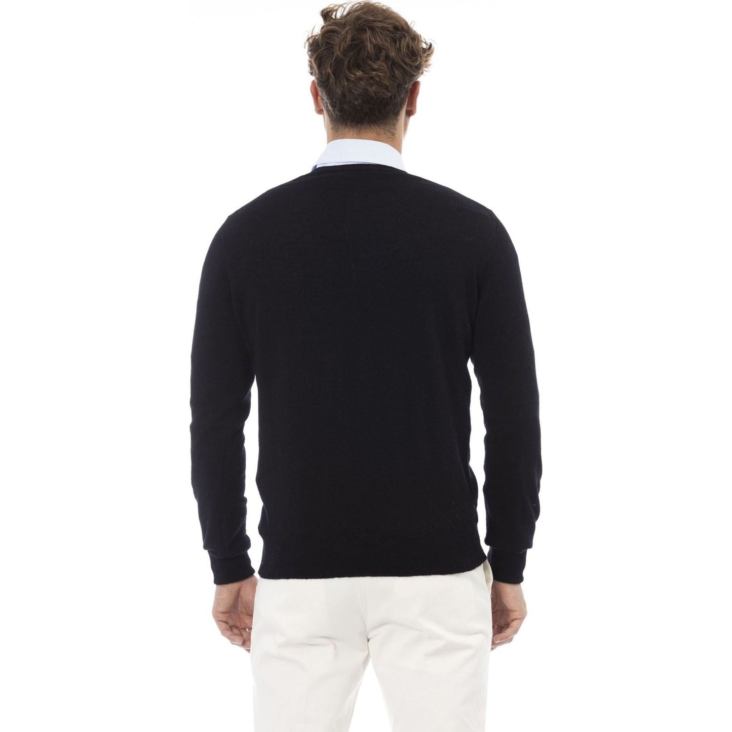Alpha Studio Sweaters Sweaters Alpha Studio Light Gray