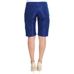 Ermanno Scervino Blue Above Knees Bermuda Shorts SIG30385-1