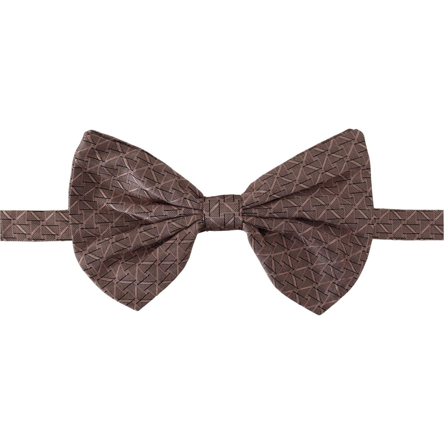 Dolce & Gabbana Elegant Silk Gray Bow Tie - Men's Formalwear Dolce & Gabbana Dim Gray