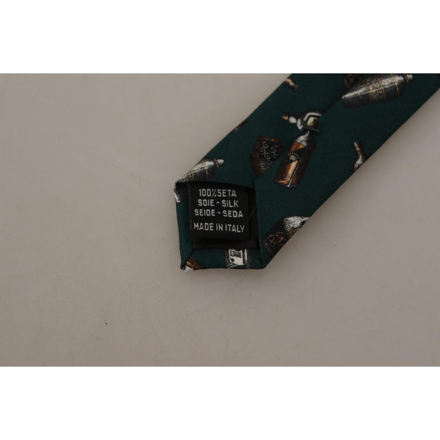 Dolce & Gabbana Elegant Silk Men's Designer Bow Tie Dolce & Gabbana Light Slate Gray