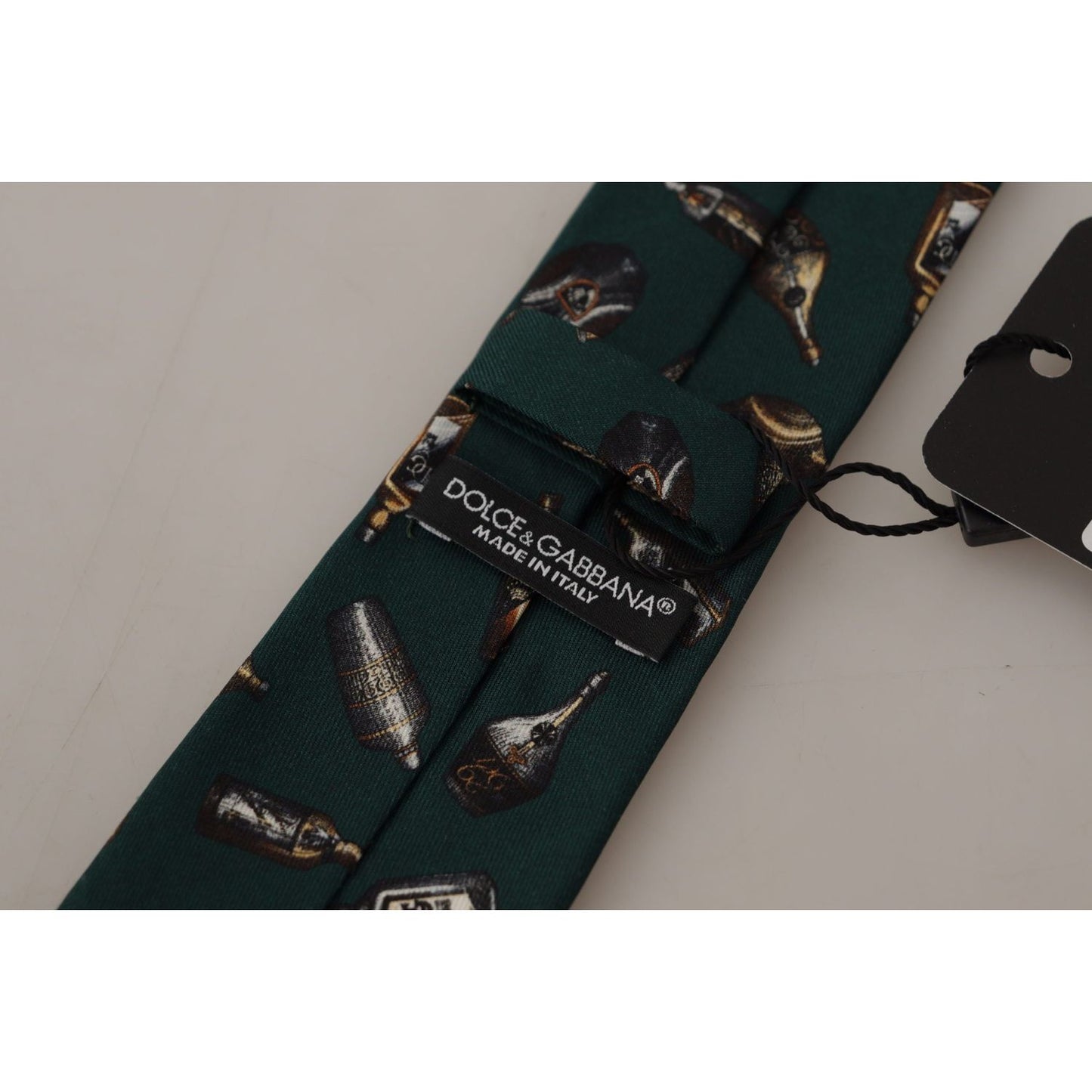 Dolce & Gabbana Elegant Silk Men's Designer Bow Tie Dolce & Gabbana Dark Gray