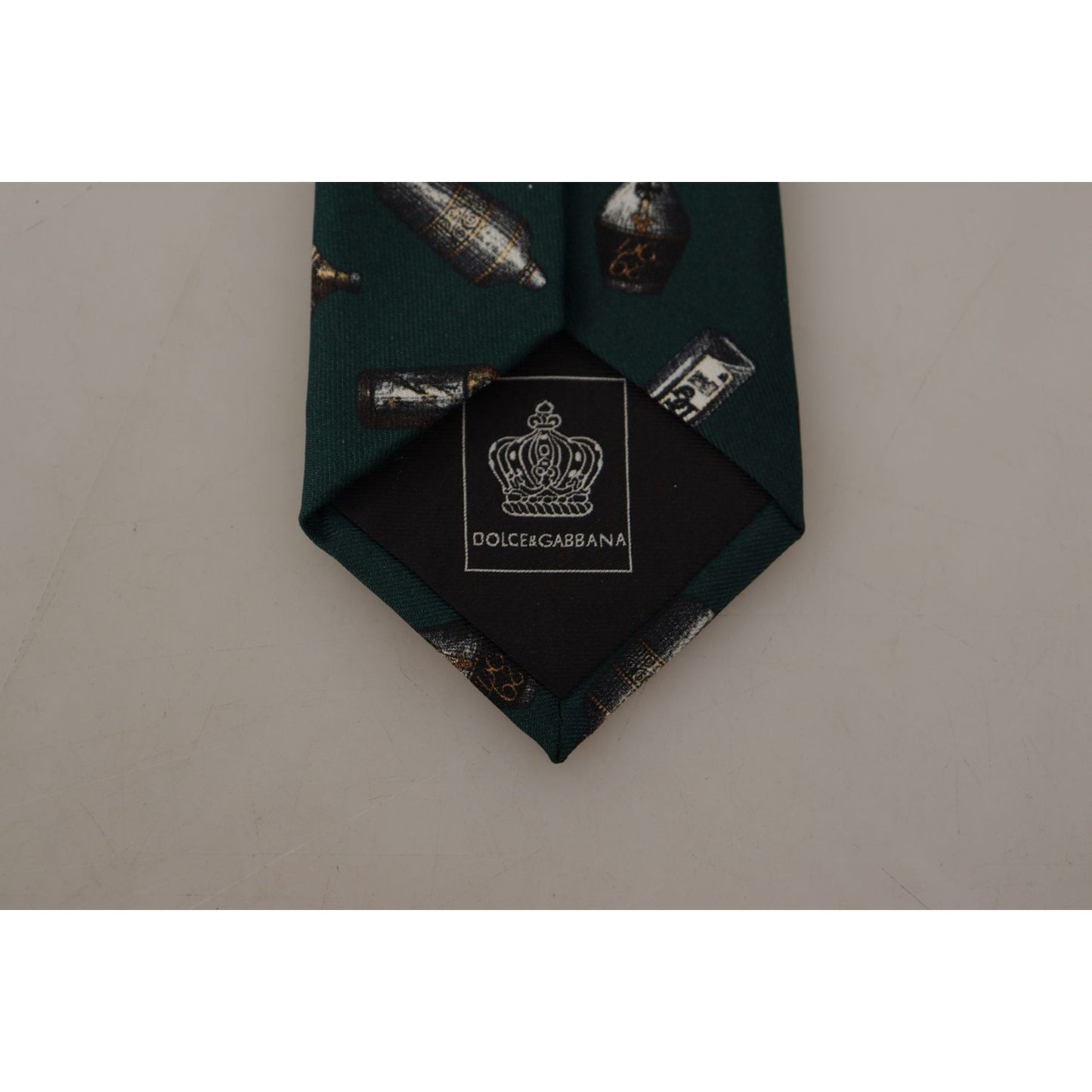 Dolce & Gabbana Elegant Silk Men's Designer Bow Tie Dolce & Gabbana Light Slate Gray