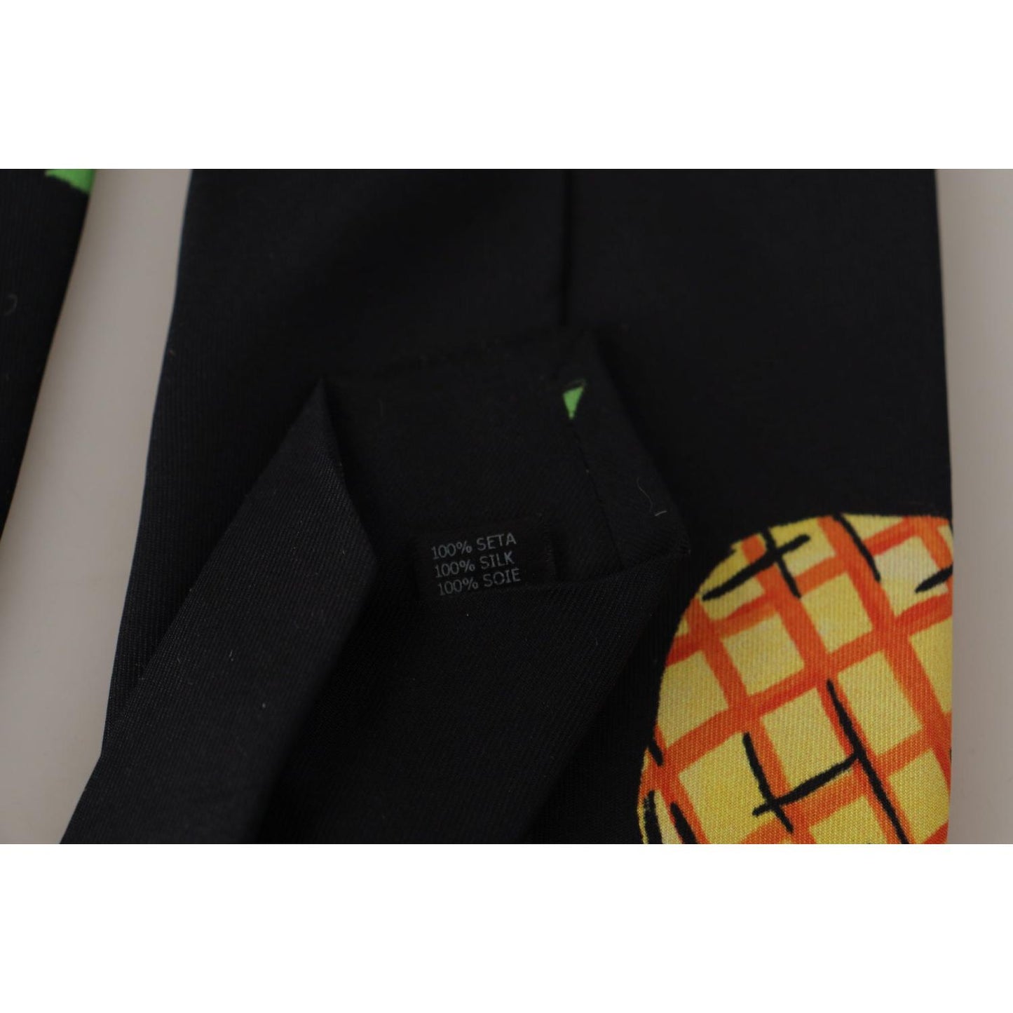 Dolce & Gabbana Elegant Black Silk Tie for Sophisticated Style Dolce & Gabbana Black
