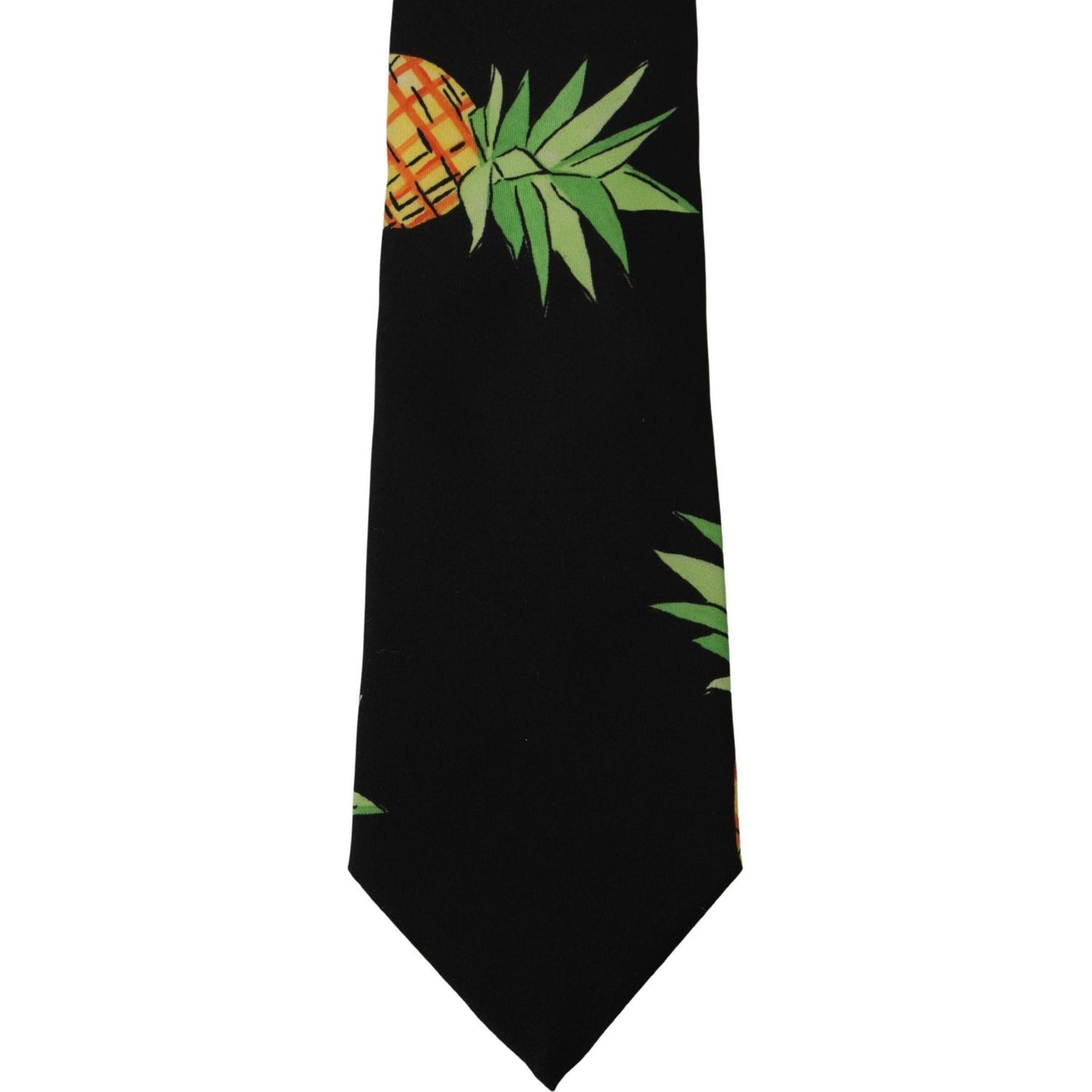 Dolce & Gabbana Elegant Black Silk Tie for Sophisticated Style Dolce & Gabbana Black