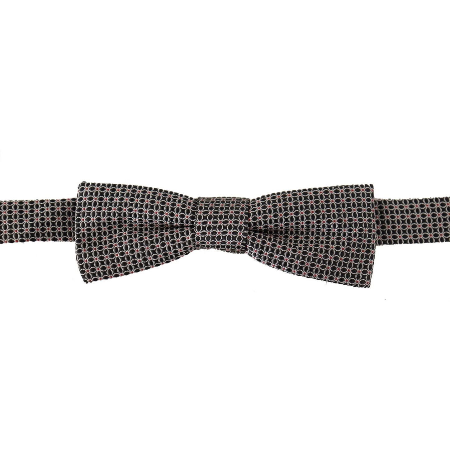 Dolce & Gabbana Elegant Black Silk Bow Tie Dolce & Gabbana Dark Slate Gray