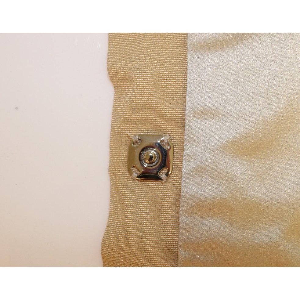 Dolce & Gabbana Exclusive Beige MINK Fur Scarf Wrap Fur Scarves Dolce & Gabbana Gray