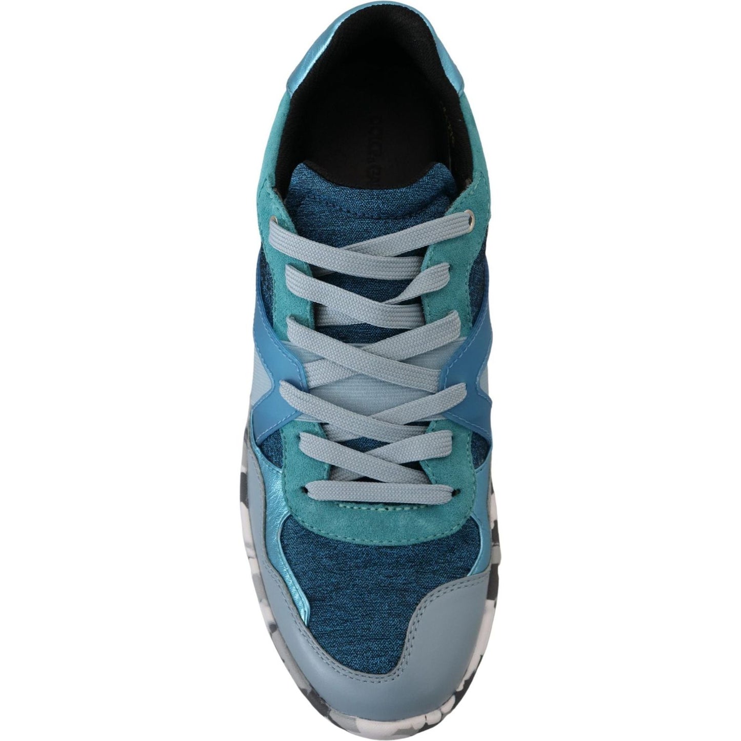 Dolce & Gabbana Elevate Your Sneaker Game with Chic Low Tops Dolce & Gabbana Slate Gray