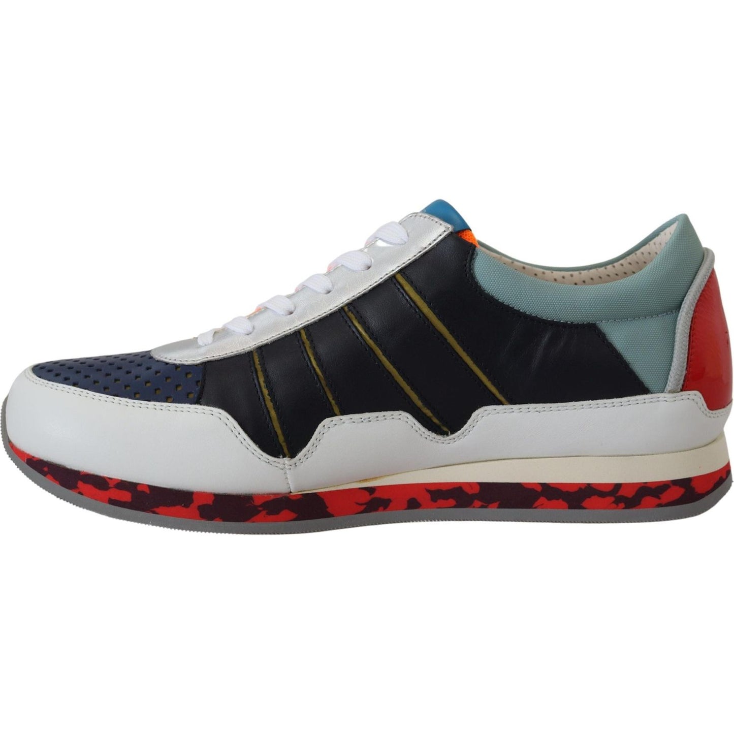 Dolce & Gabbana Elegant Multicolor Low Top Sneakers Dolce & Gabbana Dark Slate Gray