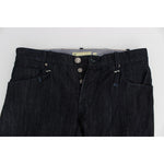 Acht Elegant Straight Fit Blue Mens Jeans Jeans & Pants Acht Black
