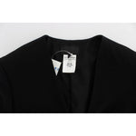 Exte Elegant Two-Piece Skirt Suit in Black & Blue Skirt Suit Exte Lavender