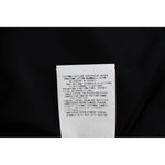Exte Chic Black and Blue Cotton Blend Skirt Exte Light Gray